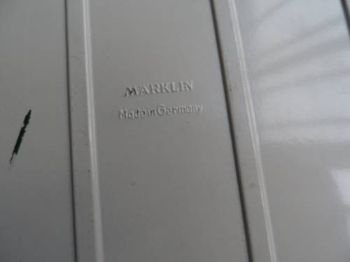 VINTAGE MARKLIN HO METAL TWO STALL ENGINE HOUSE