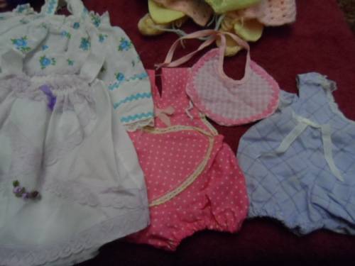 First Love dolls clothes some new some second hand.  beautiful collection.