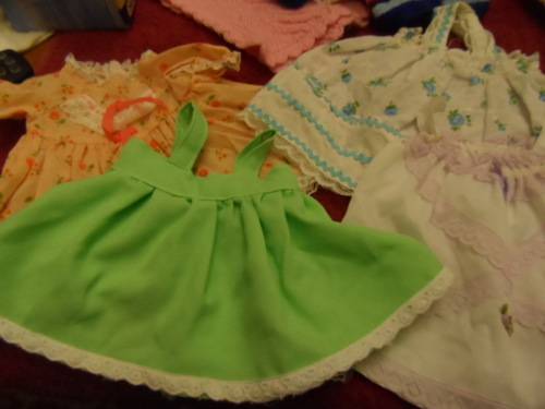 First Love dolls clothes some new some second hand.  beautiful collection.