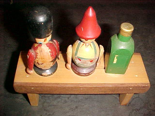 VERY OLD NOVELTY OPENER SET WITH MOVEABLE ARMS