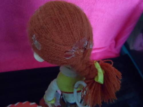 Toy story cowgirl Jessie.  Untested