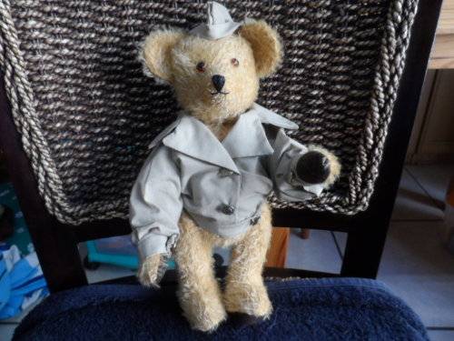 Schulte mohair military bear