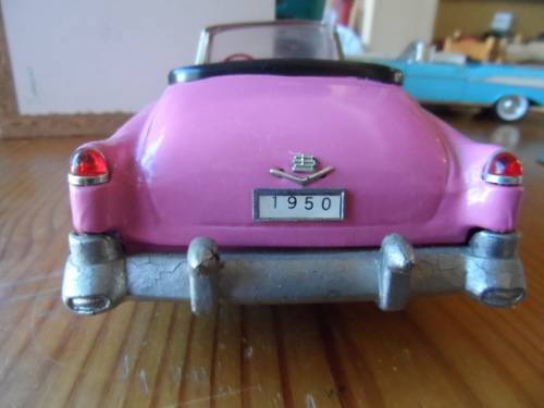 TIN FRICTION 1950 CADILLAC CONVERTABLE  28 CM LONG