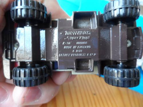 MATCHBOX SUPER KINGS  K32 FARM UNIMOG AND TRAILER