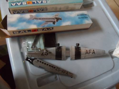 JUNKERS JU 52/3M OF SAA, UNBUILT KIT BY LONG PROSPER