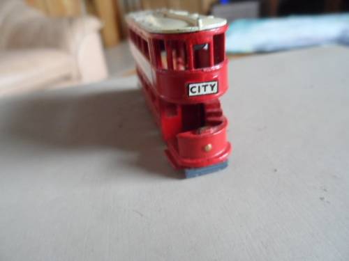 Matchbox Model of Yesteryear Y-3 1907 London `E` Class Tramcar-matt  base
