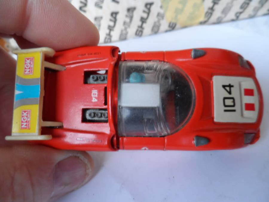 Vintage Corgi Toys Porsche Carrera 6  #60 Made In Gt Britain-repainted. [d24]