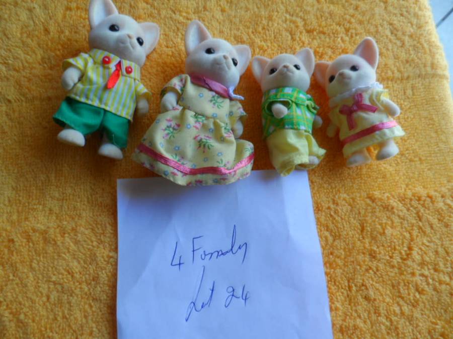 Sylvanian original  4 family