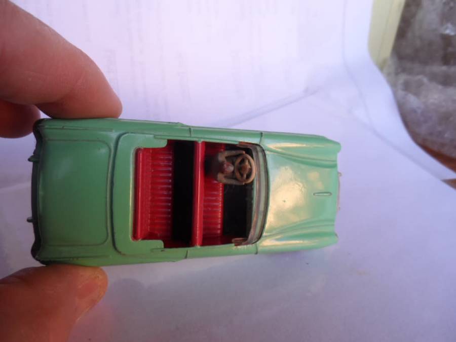 Dinky 132 Packard Convertible - Good Vintage Original Model 1950s   [m23]