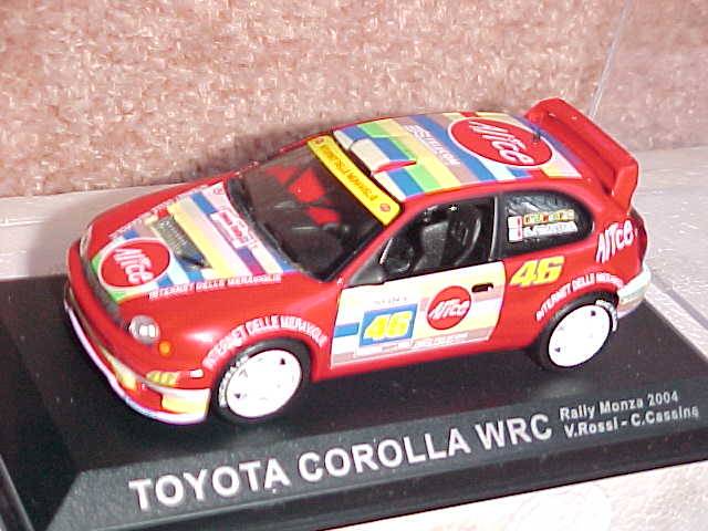 1/43  TOYOTA COROLLA WRC RALLY CAR