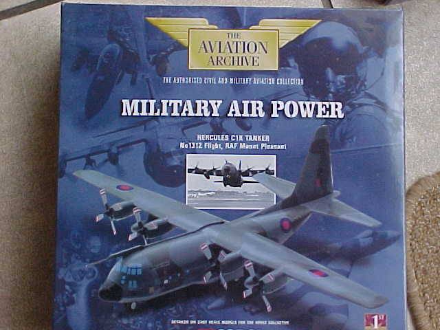 Corgi Aviation 1/144 scale Hercules C1K Tanker, RAF Mnt Pleasant FREE POSTAGE