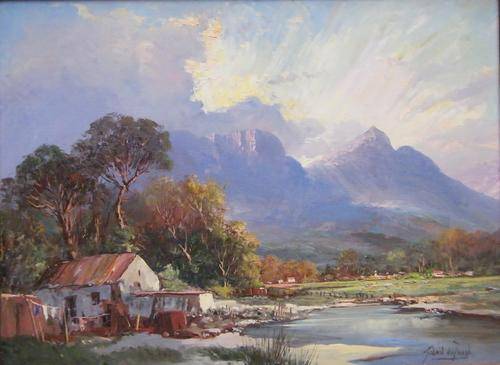 Gabriel De Jongh  - Wonderful Investment 60cm X 45cm