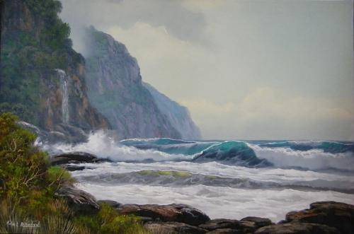 Michael Albertyn Seascape (90cm x 60cm) CRAZY R1 START