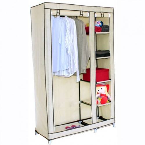 SPECIAL OFFER**  FREE SHIPPING  **** CANVAS FOLDABLE STORAGE WARDROBE