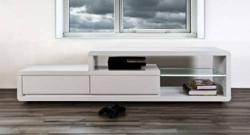 Evoque White  Supawood TV Stand
