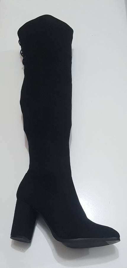 Thigh High Suede Winter Boots  .