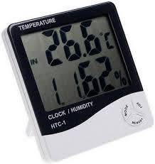 TEMP AND HUMIDITY METER/CLOCK