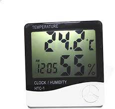TEMP AND HUMIDITY METER/CLOCK