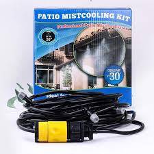 Stock from 6//Patio Mist cooling Kit Professional Patio Misting System