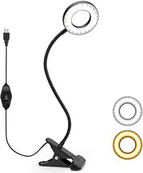 LED USB Clip-on Desk Lamp