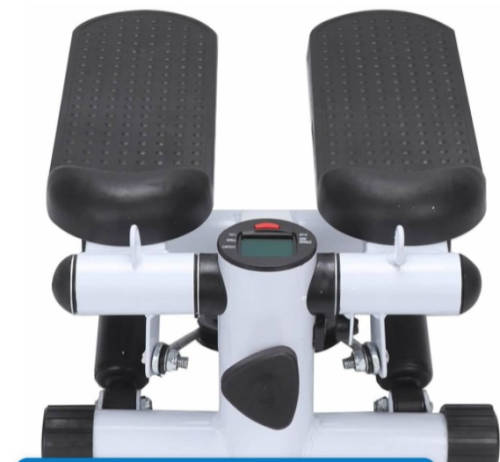 Adjustable Mini Stepper Fitness Swing With Training Tapes And LCD Display