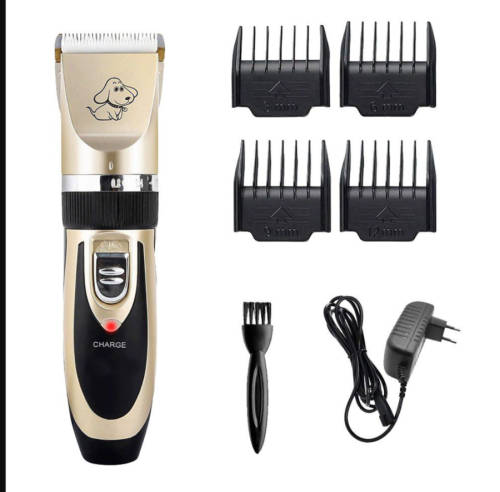 Professional Pet Grooming Clipper Kit - Gold