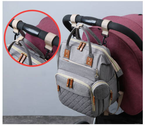 Multi-functional baby diaper bag & Bed