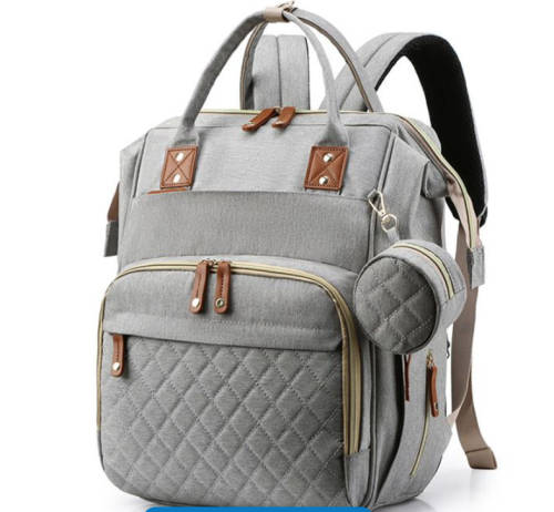 Multi-functional baby diaper bag & Bed