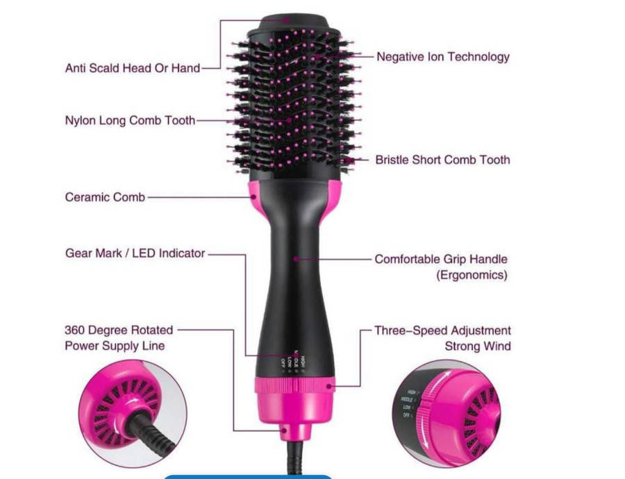One Step Hair Dryer And Styler