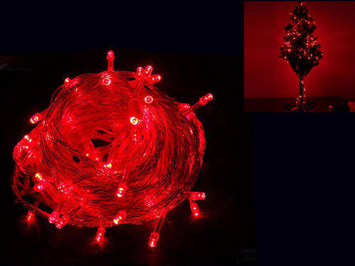 RED LED String Decorative Wedding Christmas Party Fairy Lights 10M (Extendable)