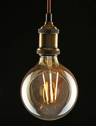 4W Led Filament Bulb-Brown