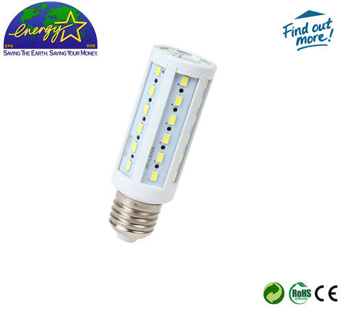 7W E27 Cool White SMD LED Corn Lamp Light Bulb - 2 Years Warranty