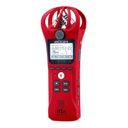 Zoom H1N Handy Recorder - Red