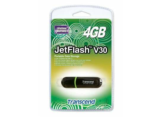 Transcend V30 4Gb Usb Flash Drive