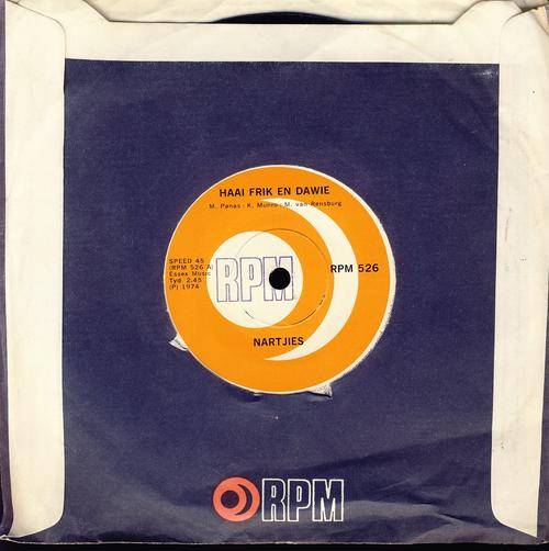 Haai Frik en Dawie - Nartjie - (South African) Seven Single