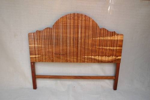 Kiaat double bed headboard only