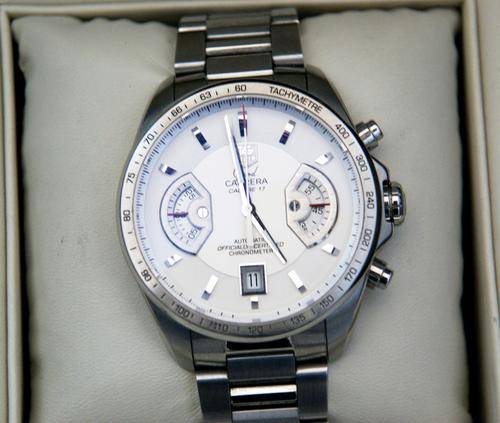 TAG HEUER Grand Carrera Calibre 17RS White-Face Limited Edition