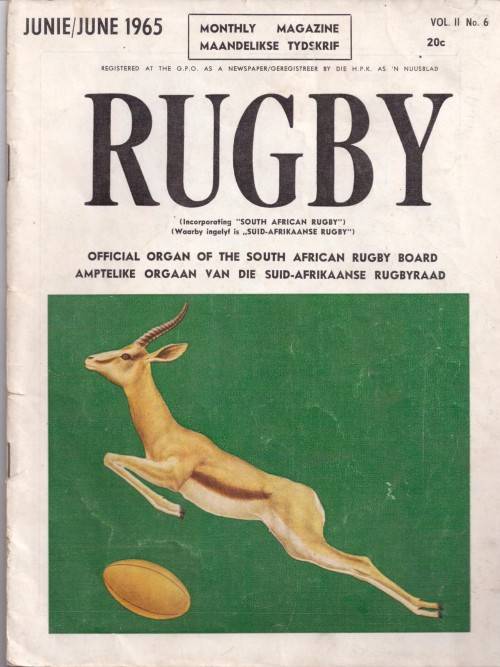 Rugby Magazine June 1965