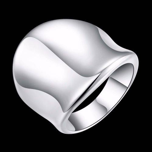 925 Silver Plated Fashion Chunky Design Ring