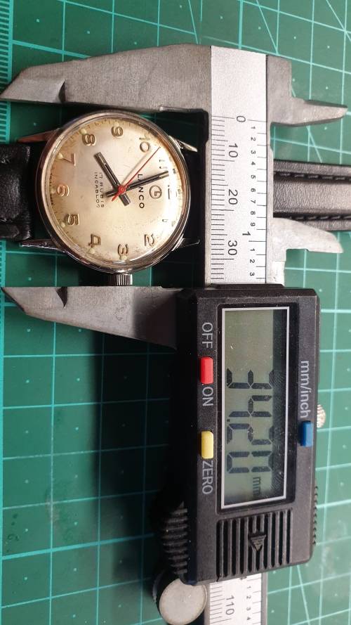 Vintage Lanco Manual Wind Men`s Watch