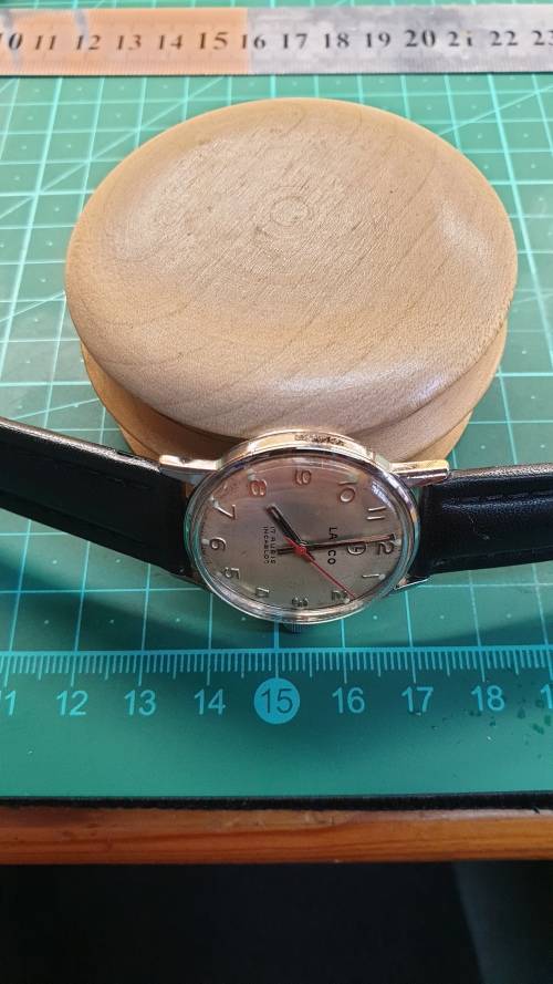 Vintage Lanco Manual Wind Men`s Watch