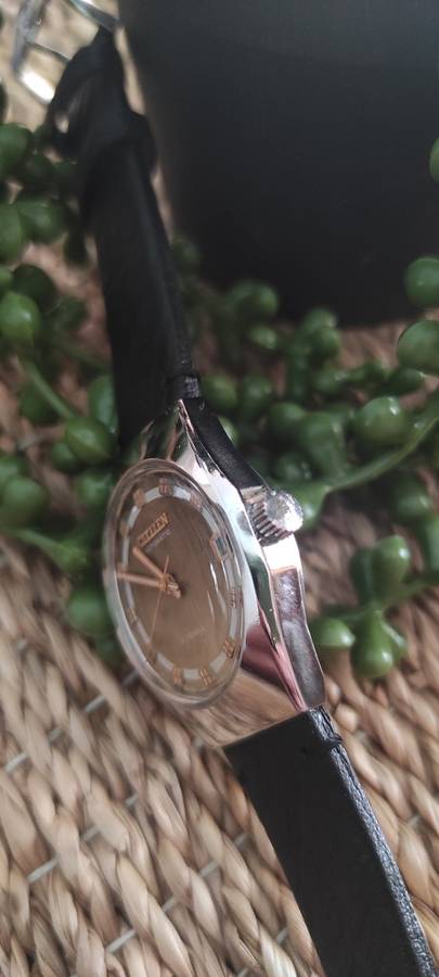 Vintage Citizen Automatic Date Watch Stainless Steel - fully restored