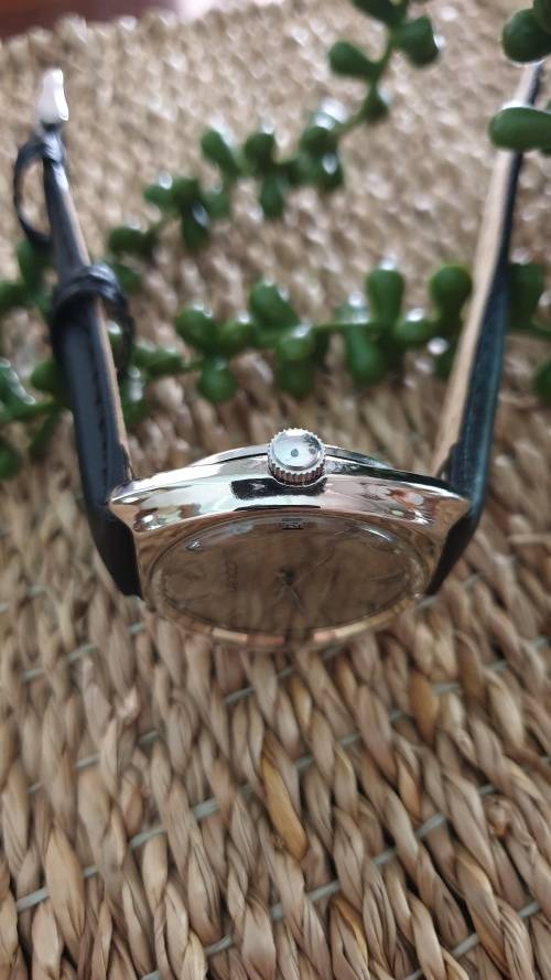 Vintage Large Lanco Men`s Automatic Date Watch - fully restored