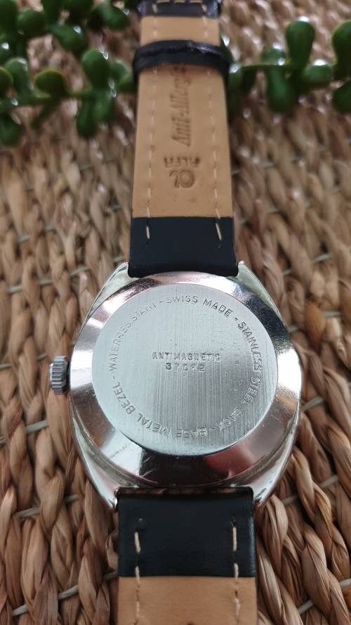 Vintage Large Lanco Men`s Automatic Date Watch - fully restored