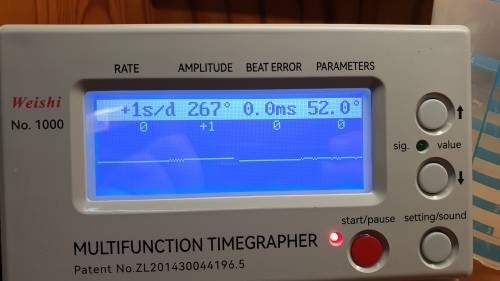 Vintage Camy Jet King Super Automatice Men`s Date Watch - fully restored