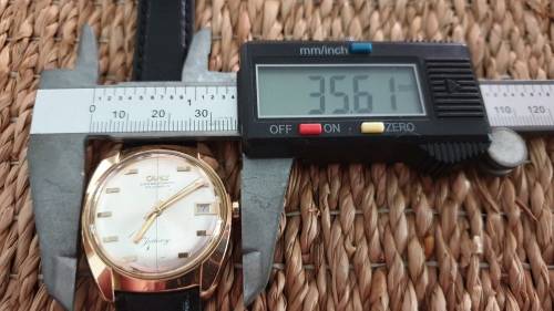 Vintage Camy Jet King Super Automatice Men`s Date Watch - fully restored