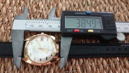 Vintage Camy Jet King Super Automatice Men`s Date Watch - fully restored