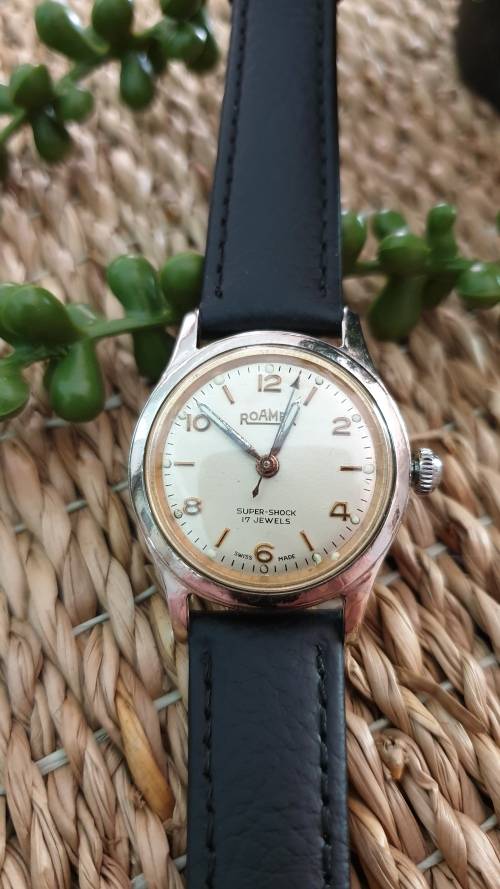 Vintage & Antique Roamer Brevette Men`s Manual Wind Watch - fully restored