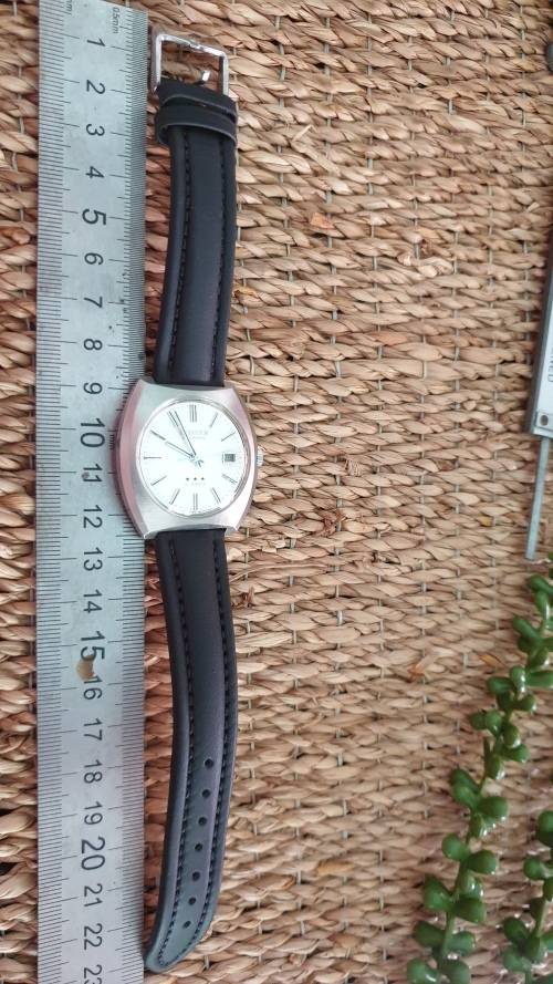 Vintage Citizen Automatic Date Men`s Watch - fully restored