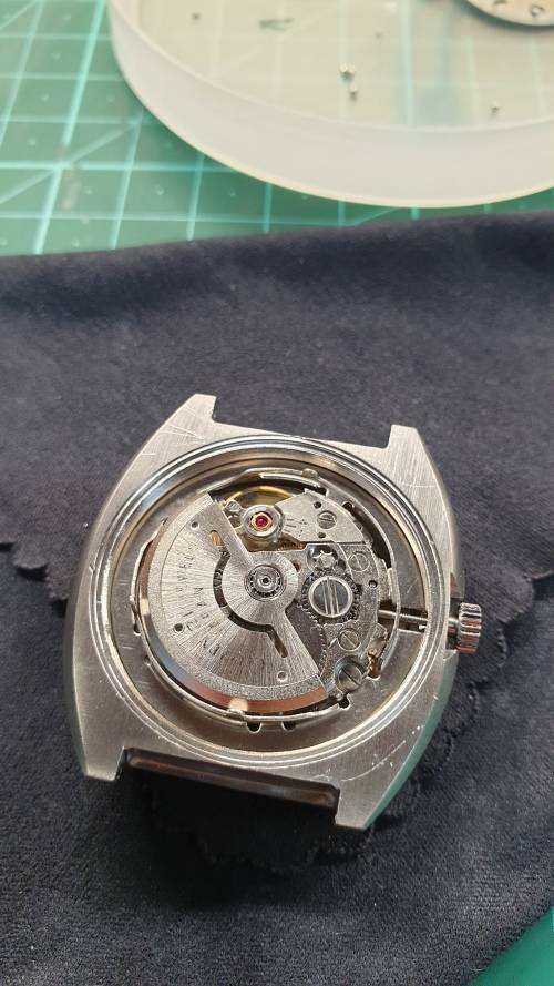 Vintage Citizen Automatic Date Men`s Watch - fully restored